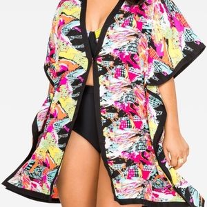 ASHLEY STEWART TANKINI TOP, BOTTOMS & COVER UP